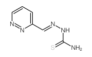 (pyridazin-3-ylmethylideneamino)thiourea Structure