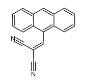 (9-蒽亚甲基)丙二腈结构式