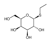 ethyl-beta-d-thiogalactopyranoside Structure