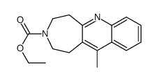 ethyl 11-methyl-1,2,4,5-tetrahydroazepino[4,5-b]quinoline-3-carboxylate Structure