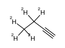 3,3,4,4,4-pentadeuterio-but-1-yne结构式