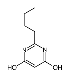 2-丁基-6-羟基嘧啶-4(3H)-酮结构式