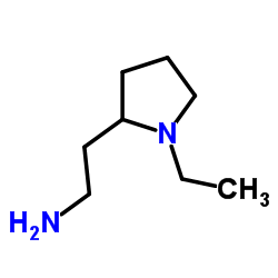 2-(1-Ethyl-2-pyrrolidinyl)ethanamine结构式