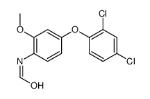 N-[4-(2,4-dichlorophenoxy)-2-methoxyphenyl]formamide结构式