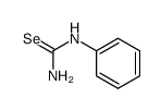 1-phenylselenourea Structure