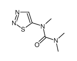 1,1,3-trimethyl-3-(thiadiazol-5-yl)urea Structure