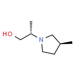 1-Pyrrolidineethanol,beta,3-dimethyl-,(betaS,3S)-(9CI) structure