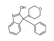 3-morpholin-4-yl-3-phenyl-1H-indol-2-one Structure