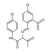 2-[(4-chloro-2-nitrophenyl)azo]-N-(4-chlorophenyl)-3-oxobutyramide picture