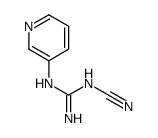 1-cyano-2-pyridin-3-ylguanidine结构式