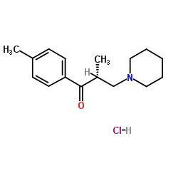 (-)-Tolperisone hydrochloride结构式