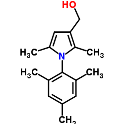 [2,5-DIMETHYL-1-(2,4,6-TRIMETHYL-PHENYL)-1H-PYRROL-3-YL]-METHANOL结构式