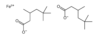 3,5,5-trimethylhexanoic acid, iron salt structure