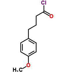 4-(4-Methoxyphenyl)butanoyl chloride structure