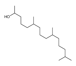 6,10,14-trimethyl-2-pentadecanol Structure