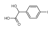 4-iodo-mandelic acid Structure