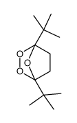 1,4-ditert-butyl-2,3,7-trioxabicyclo[2.2.1]heptane Structure