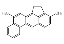 Benz[j]aceanthrylene,1,2-dihydro-3,11-dimethyl- (9CI) Structure