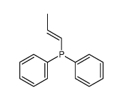 diphenyl((E)-1-propenyl)phosphine Structure