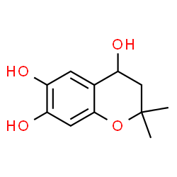 2H-1-Benzopyran-4,6,7-triol, 3,4-dihydro-2,2-dimethyl- (9CI) Structure