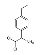 Benzenemethanamine, alpha-(dichloromethyl)-4-ethyl- (9CI)结构式