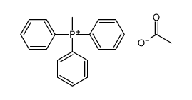 methyl(triphenyl)phosphanium,acetate结构式