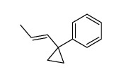 1-phenyl-1-(prop-1'-enyl)cyclopropane Structure