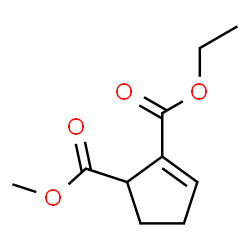 2-Cyclopentene-1,2-dicarboxylicacid,2-ethyl1-methylester(9CI) structure