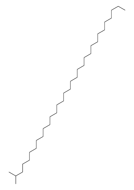 2-methyldotriacontane Structure