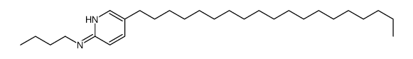 N-butyl-5-nonadecylpyridin-2-amine结构式