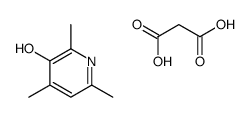 propanedioic acid,2,4,6-trimethylpyridin-3-ol Structure