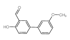 4-HYDROXY-3'-METHOXY[1,1'-BIPHENYL]-3-CARBALDEHYDE structure