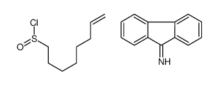 fluoren-9-imine,oct-7-ene-1-sulfinyl chloride Structure