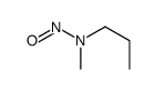 N-亚硝基-N-甲基-N-丙胺结构式