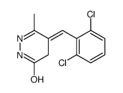 5-((2',6'-dichlorobenzylidene))-6-methyl-(2H,4H)-3-pyridazinone结构式