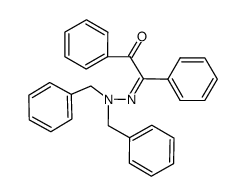 (Z)-2-(2,2-dibenzylhydrazono)-1,2-diphenylethan-1-one Structure