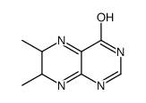 4(1H)-Pteridinone,6,7-dihydro-6,7-dimethyl-,(6R-cis)-(9CI) picture