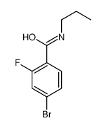 4-bromo-2-fluoro-N-propylbenzamide picture