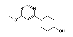 1-(6-甲氧基嘧啶-4-基)哌啶-4-醇图片