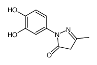 3H-Pyrazol-3-one, 2-(3,4-dihydroxyphenyl)-2,4-dihydro-5-methyl- (9CI) picture