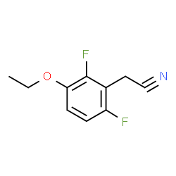 3-Ethoxy-2,6-difluorophenylacetonitrile structure