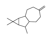 1,1,7-trimethyl-4-methylidene-1b,2,3,5,6,6a,7,7a-octahydro-1aH-cyclopropa[a]azulene结构式