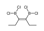 3,4-cis-bis(dichloroboryl)-3-hexene Structure