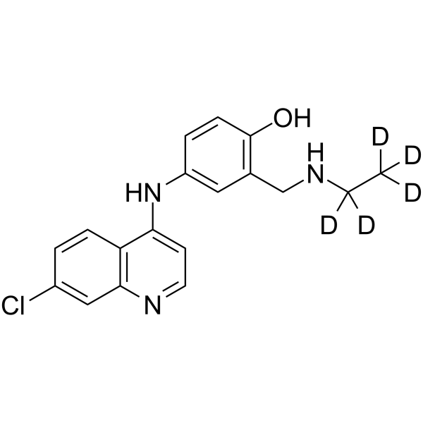 N-Desethyl amodiaquine-d5 picture