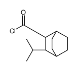 Bicyclo[2.2.2]octane-2-carbonyl chloride, 3-(1-methylethyl)- (9CI) structure