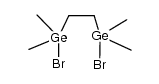 1,2-bis(bromodimethylgermyl)ethane结构式