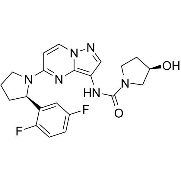 (R)-Larotrectinib结构式