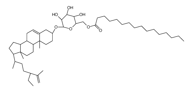 3-O-(6'-O-palmitoylglucosyl)stigmasta-5,25(27)-diene picture