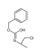 (S)-BENZYL 1-CHLOROPROPAN-2-YLCARBAMATE structure