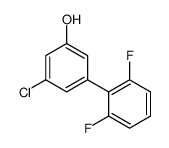 3-chloro-5-(2,6-difluorophenyl)phenol Structure